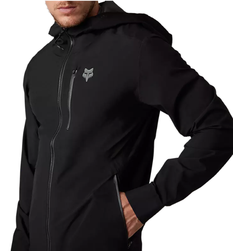 Fox Racing Flexair Neoshell Water Jacket in Black-3